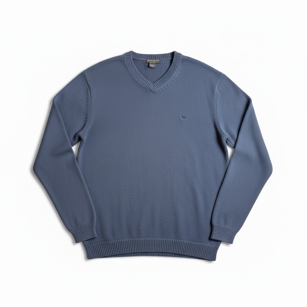 Eddie Bauer Classic V-Neck Cotton Sweater